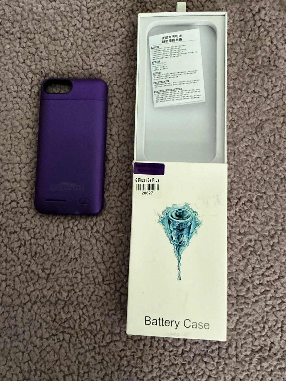 Apple Purple Battery Case for iPhone 6 Plus / 6s Plus